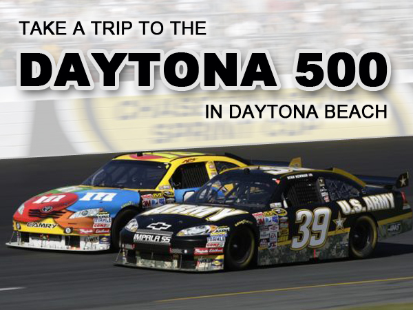 Take a trip to the Daytona 500 in Daytona Beach
