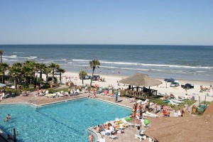 Hawaiian Inn Pool Beachview
