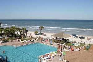 Hawaiian Inn Pool Beachview