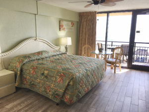 Oceanfront Studio with One King Bed