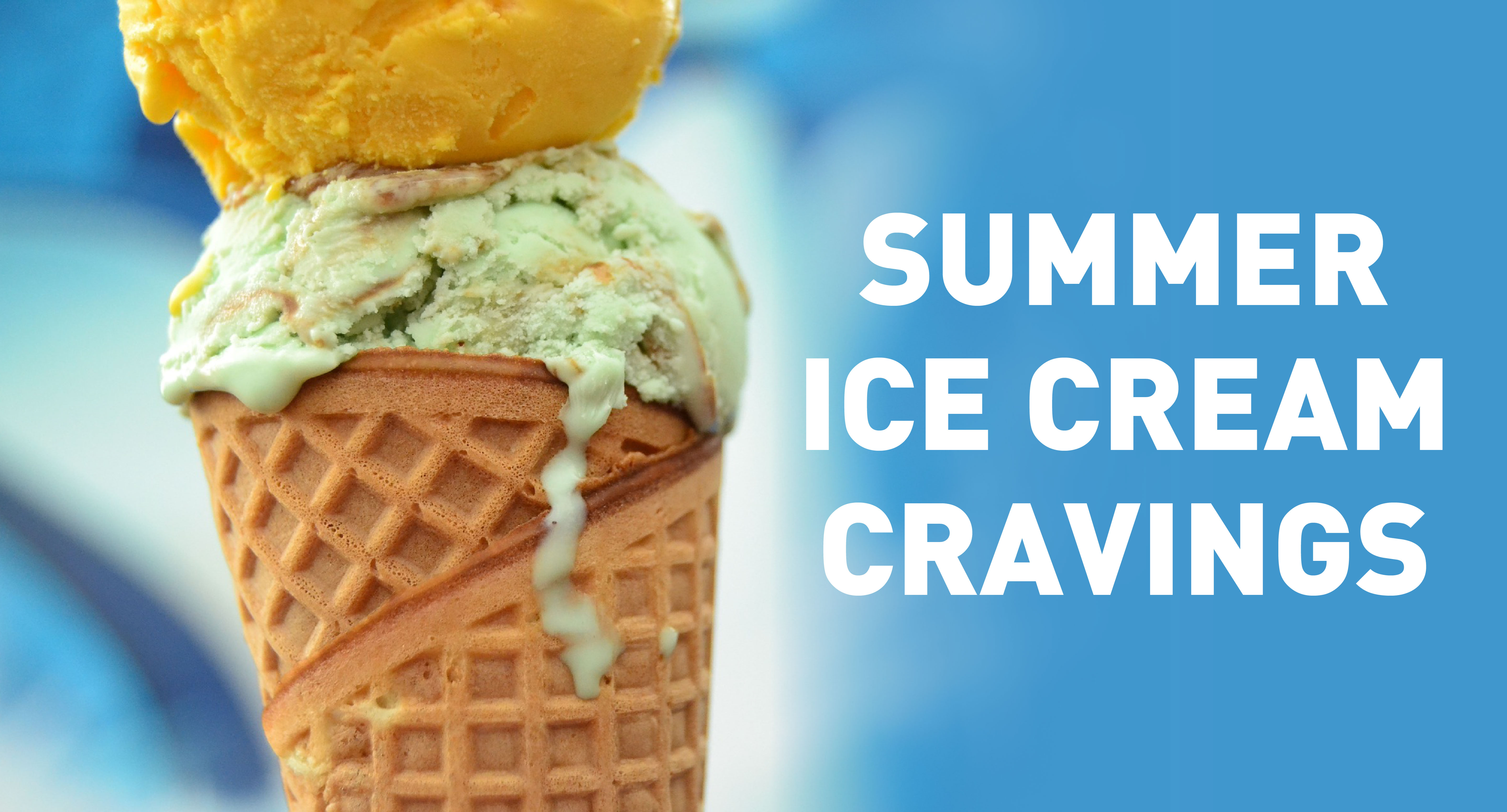 summer ice cream cravings