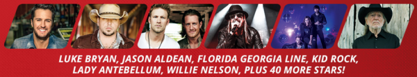 country 500 lineup