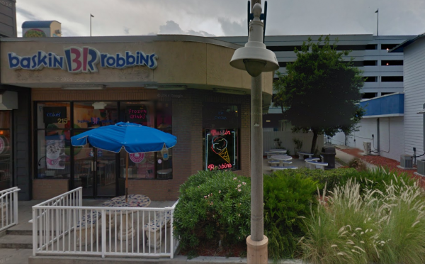 google baskin robbins store front
